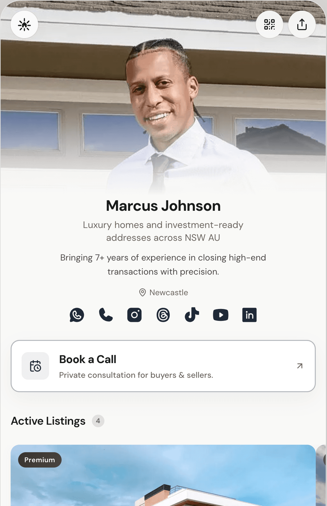 listree listing page preview